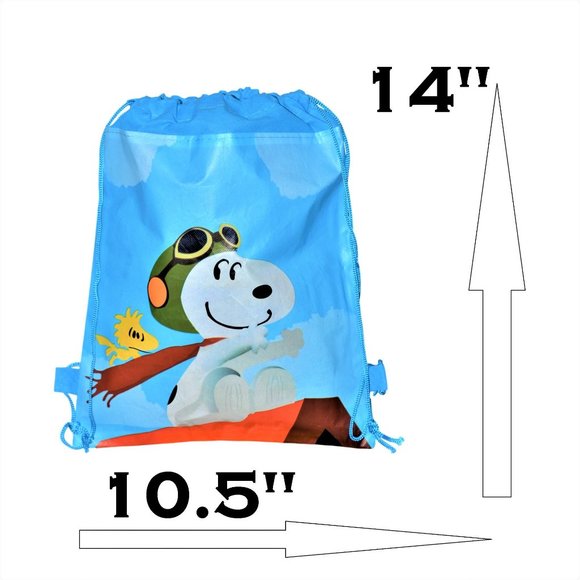 New Snoopy Gift Set Wrist Watch & Drawstring Large Backpack For Children Boys . - Picture 4 of 11